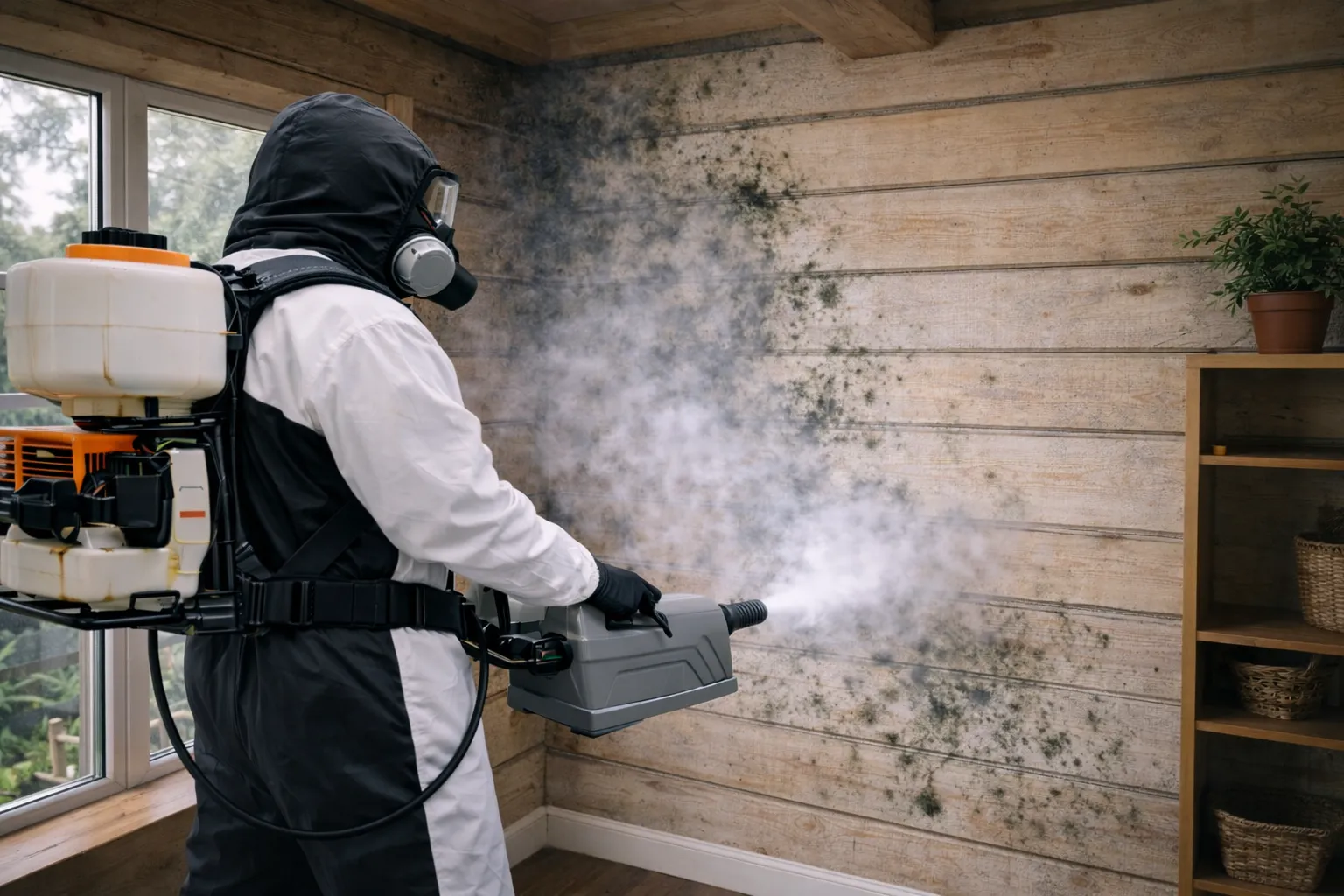 Уничтожение плесени качественно