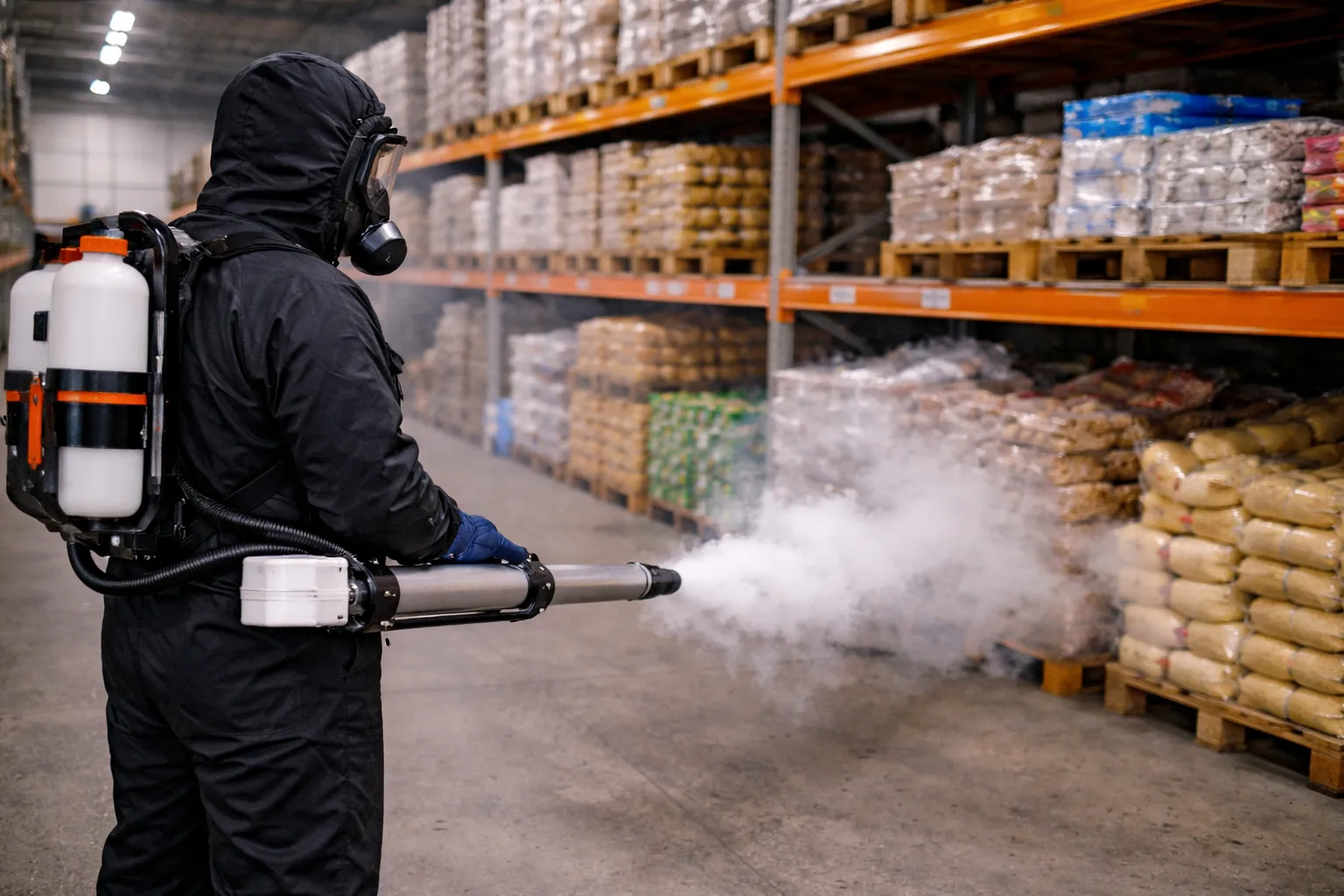 фумигация складов эффективно